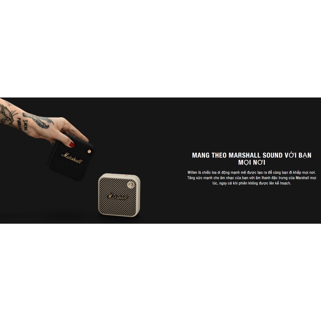 Loa Bluetooth Marshall Willen Phiên Bản Mới Chính Hãng, Pin Trâu Bass Hay - Full Box - Bào Hành 12 Tháng - TOP ZONT | BigBuy360 - bigbuy360.vn