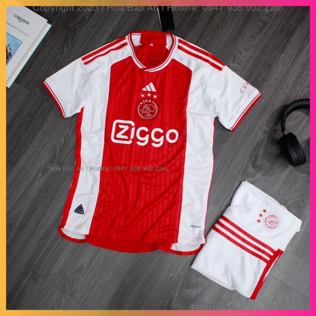 Aobongda.net Áo Đấu Ajax Amsterdam 2024 Sân nhà sân nhà/ Quần Áo Bóng Đá AJAX  màu đỏ cao cấp 2023/24 phom 43-90kg