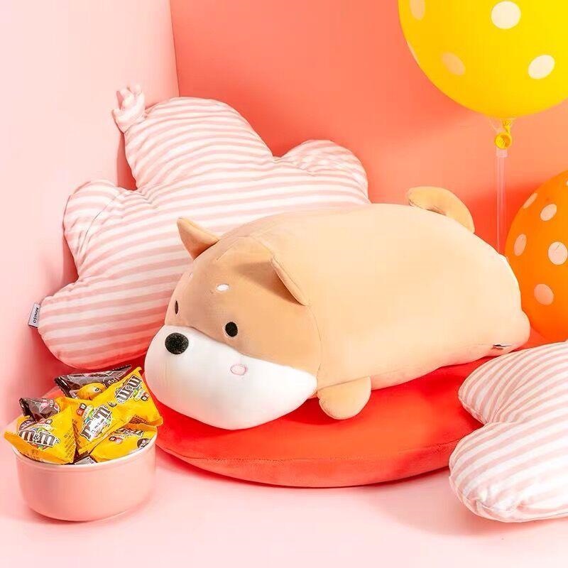 Gối Tựa Lưng miniso Hình Chú Chó Nằm Đáng Yêu