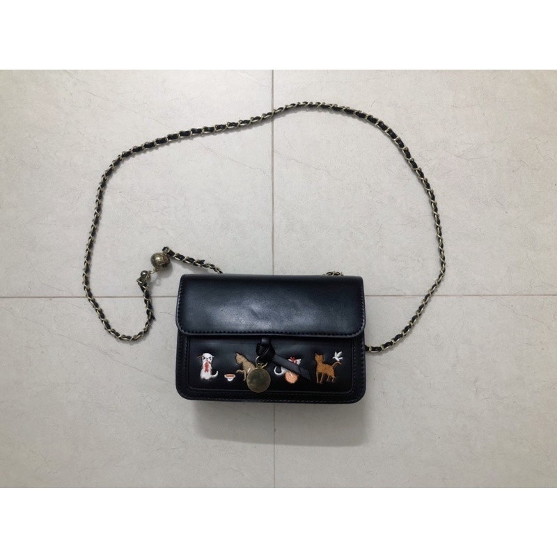 Pass túi đeo chéo