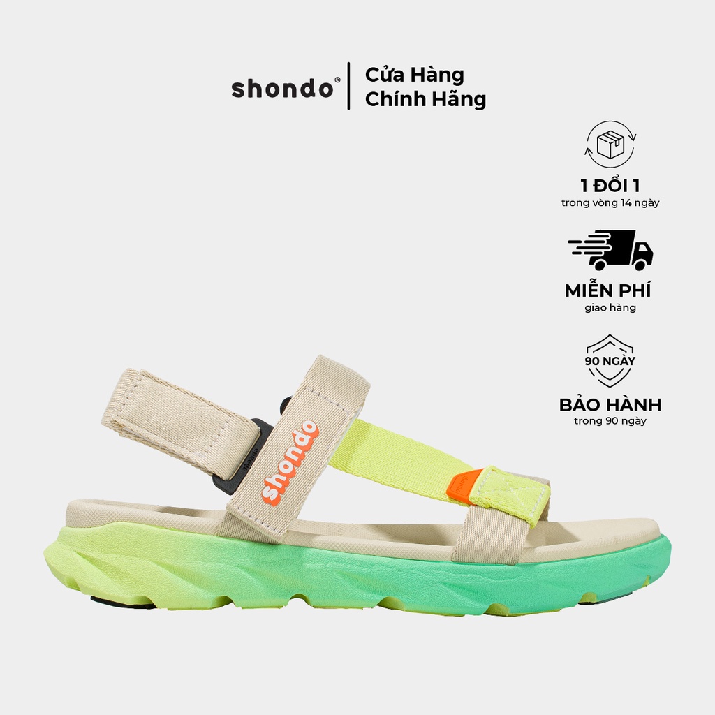 Giày Sandals F6S Ombre Quai Be Đế Xanh F6S4024