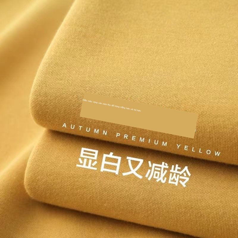 Áo Sweater Chui Đầu Mùa Thu Phong Cách Mới Dễ Phối Đồ Hàng Có Sẵn  Mặc Vào Mùa Thu Màu Vàng Trắng Và Giảm GiáÁo Sweater Cổ Tròn Chất Liệu cotton Thời Trang Cho Nam Nữ 300g