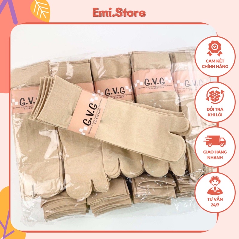 Set 10 Đôi Tất Nữ Da Chân Xỏ Ngón