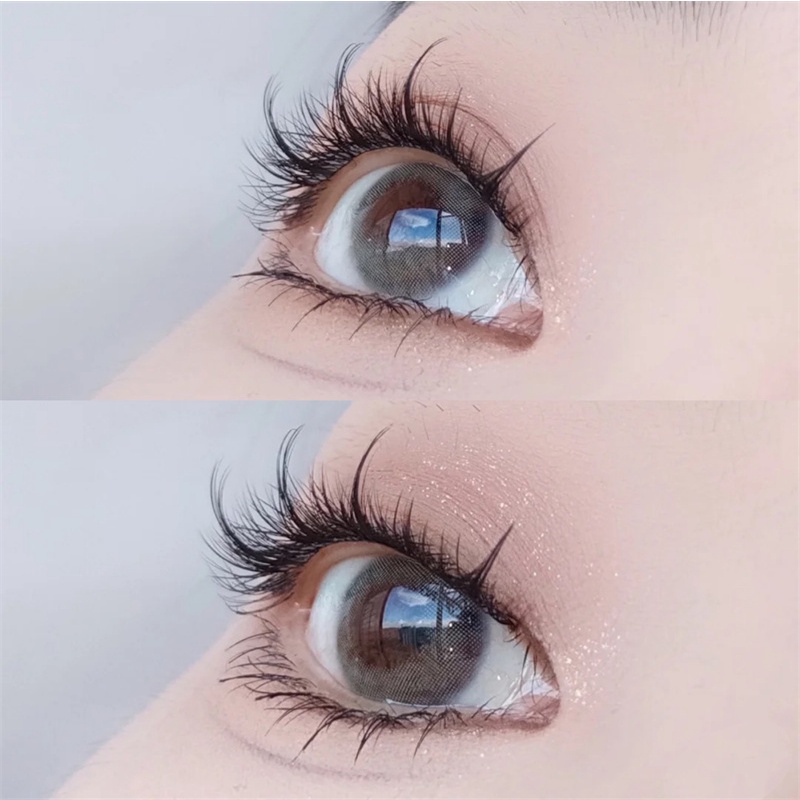 MengJieShangPin Lông Mi Giả Cong Dày Tự Nhiên 3D Có Thể Tái Sử Dụng