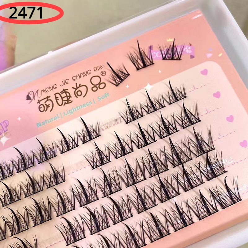 Lông mi giả herorange tách sợi mềm mại tự nhiên có thể tái sử dụng