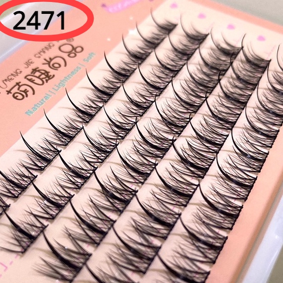 Lông mi giả herorange tách sợi mềm mại tự nhiên có thể tái sử dụng