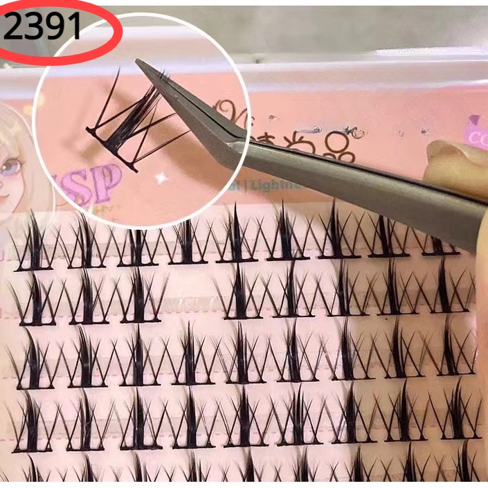 Lông mi giả herorange tách sợi mềm mại tự nhiên có thể tái sử dụng