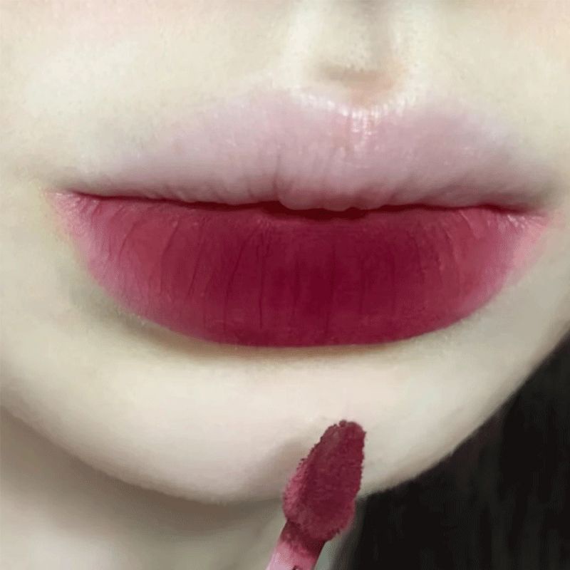 HERORANGE Son Kem  Lì Son Môi Màu Nhung Lì Không Thấm Nước Thời Trang Son Hazy Reveals