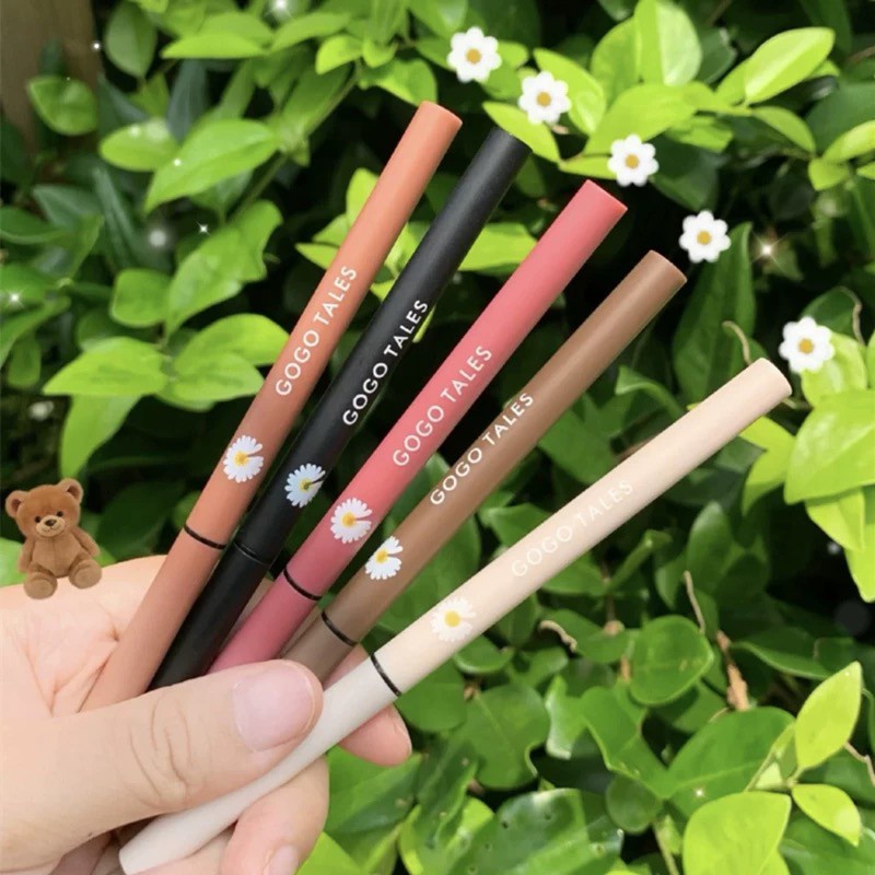 Chì kẻ mắt Cappuvini mengjieshangpin họa tiết hoa cúc nét sắc mảnh chống nước lâu trôi chống thấm nước