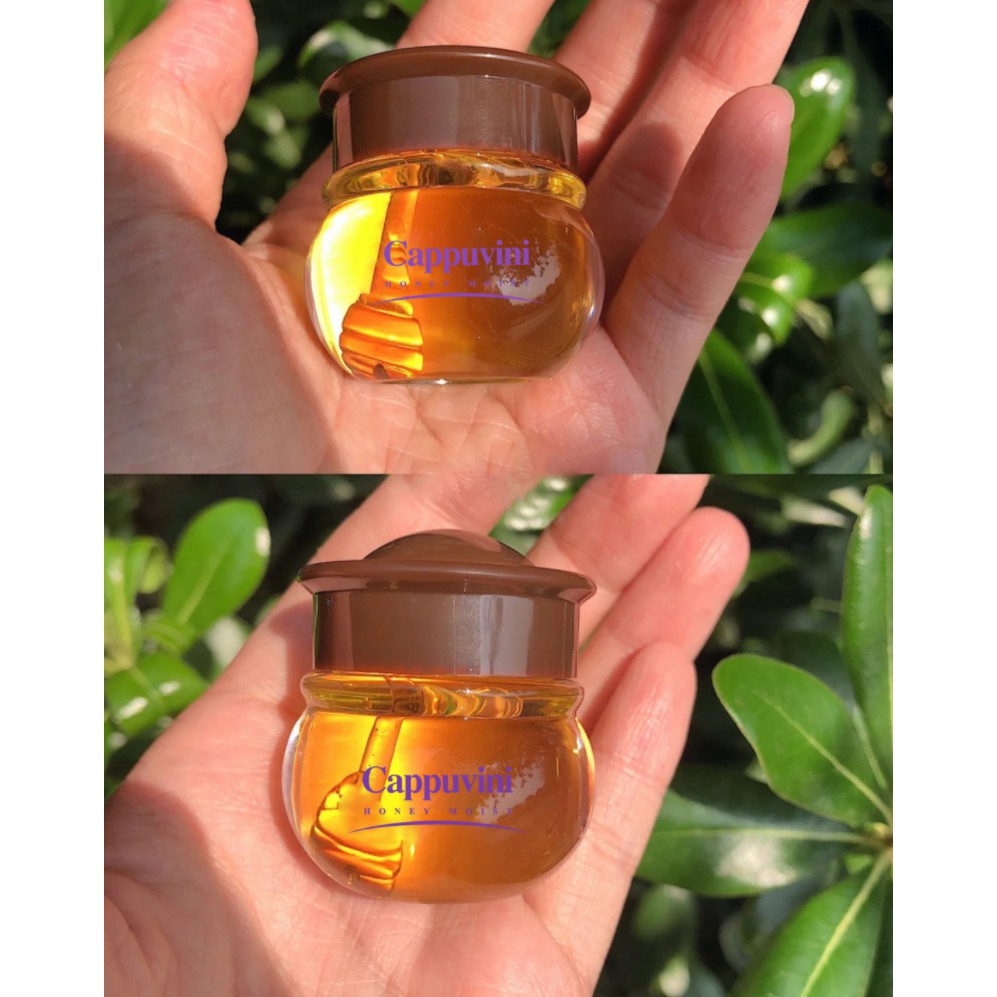 Cappuvini  Mặt Nạ Môi Chiết Xuất Từ Mật Ong Tự Nhiên Giúp Giảm Nếp Nhăn Cho Môi