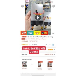 Màn hình Xiaomi Redmi Note 8 Pro zin hãng ( cáp có mã QR )