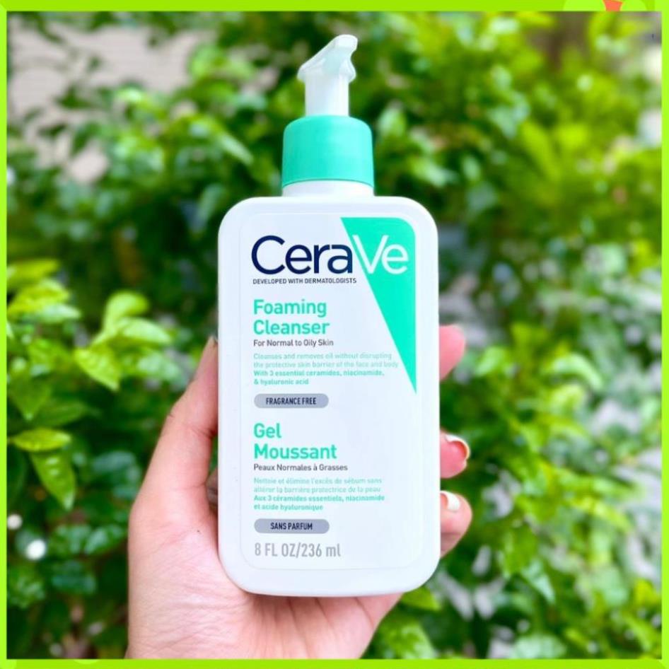 Sữa rửa mặt Cerave Foaming Facial Cleanser Pháp CeraveVN.official | BigBuy360 - bigbuy360.vn