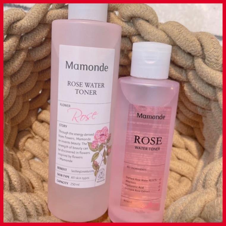 NƯỚC HOA HỒNG MAMONDE ROSE WATER DAILY TONER 250ml