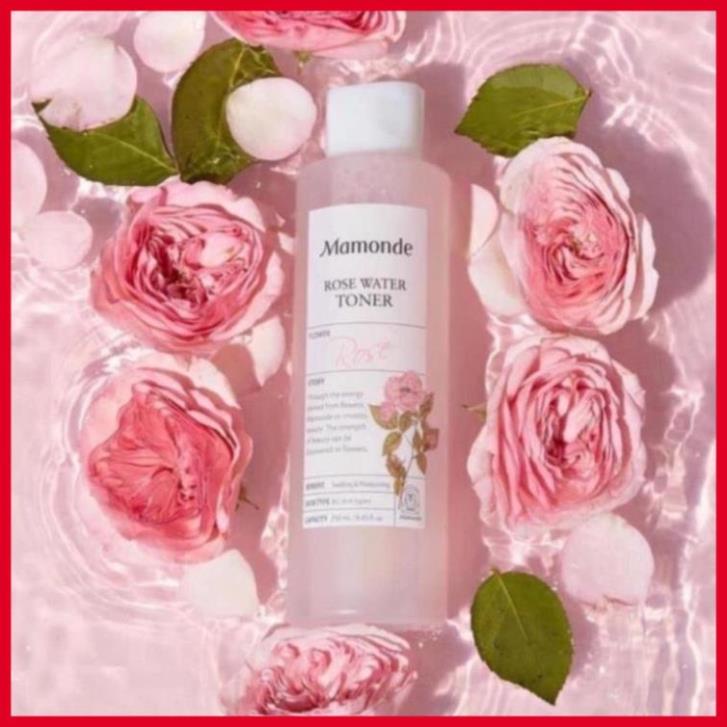 Nước Hoa Hồng Rose Water Toner Mamonde 250ml Dành Cho Mọi Loại Da | BigBuy360 - bigbuy360.vn