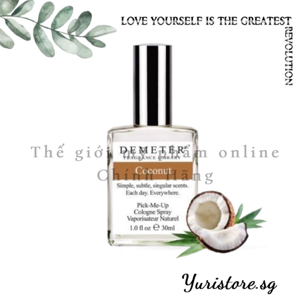 🆈🆄🆁🅸 - Nước hoa Coconut by Demeter Cologne - 10мl