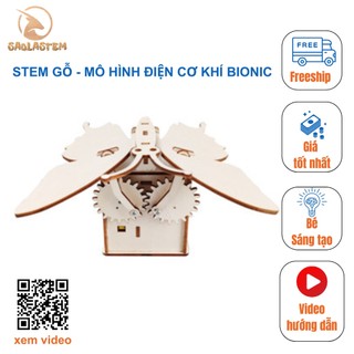 Đồ chơi stem - đồ chơi lắp ráp mô hình điện cơ khí bionic - stem khoa học, giáo dục, trí tuệ.