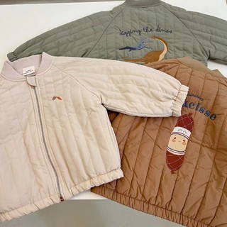 (0-6y)Khoác bomber chần bông style Hàn