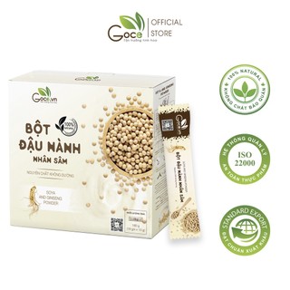 Bột đậu nành nhân sâm Goce – 180g (18 gói x 10g)