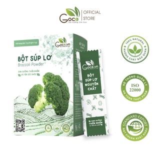 Bột súp lơ nguyên chất Goce (Bông cải xanh) 72g (24 gói x 3g)