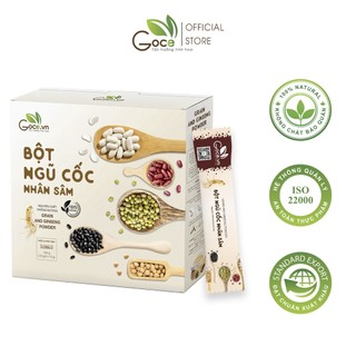 Bột ngũ cốc nhân sâm Goce - 180g (18 gói x 10g)