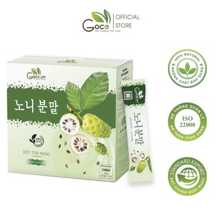 Bột trái nhàu nguyên chất Goce 180g (18 gói x 10 g)