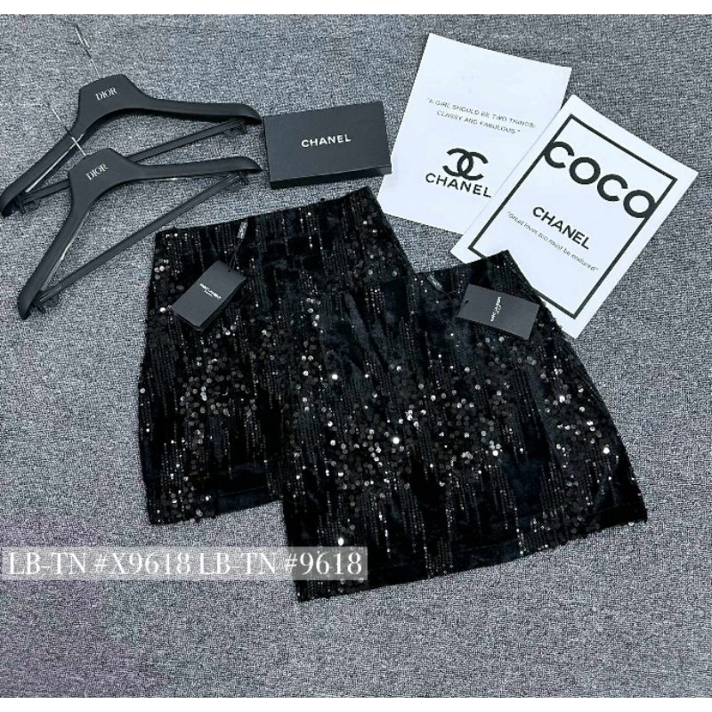 Chân váy kim sa hàng QC L1