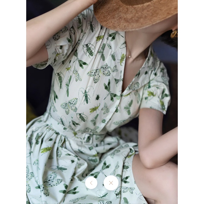 Rập Giấy WW080 - Đầm Blazer cài khuy tay liền