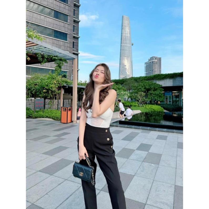 QUẦN BAGGY WARM PHỐI TÚI CHO NỮ NEW