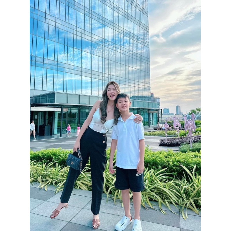 QUẦN BAGGY WARM PHỐI TÚI CHO NỮ NEW