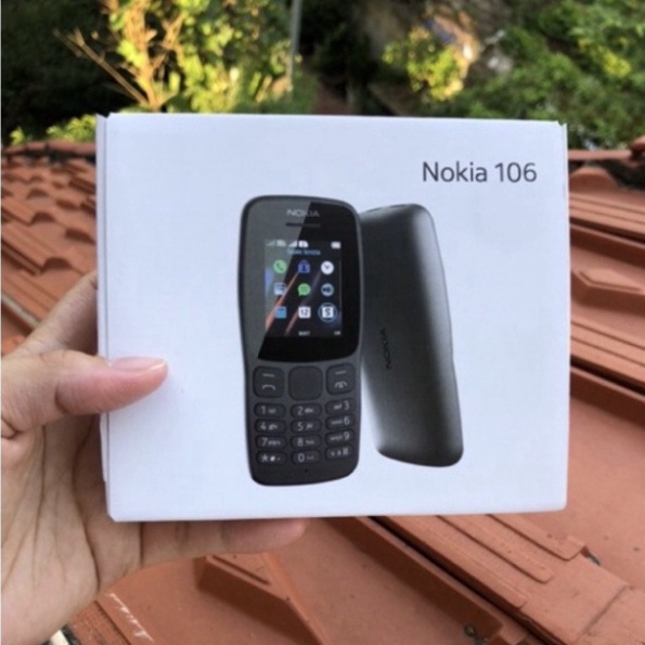 (Full Box)Điện Thoại Nokia 106 Bản 2 Sim Loa To, Sóng Khoẻ, Pin Siêu Trâu