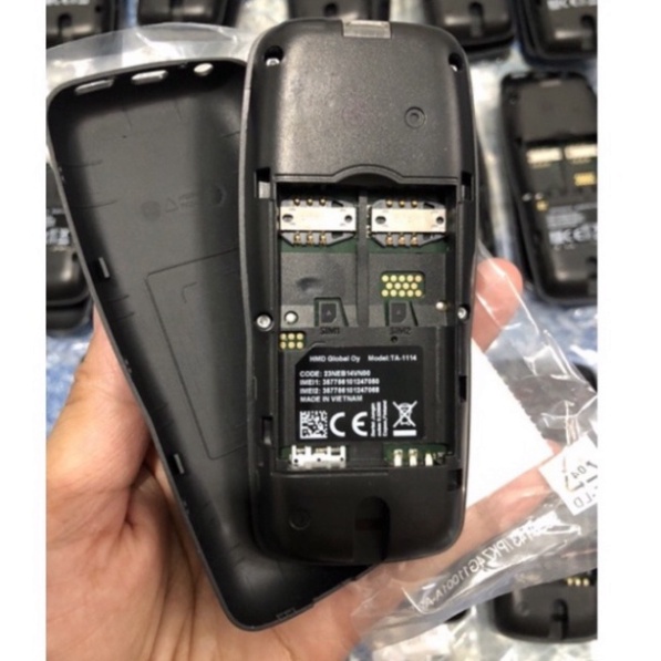 Điện Thoại Nokia 106 Bản 2 Sim Loa To, Sóng Khoẻ, Pin Siêu Trâu