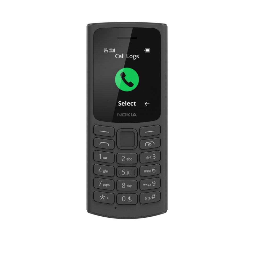 Điện Thoại Nokia 105 4G 2 Sim, Pin Khủng, Loa To, Sóng Khỏe - BH 12 Tháng