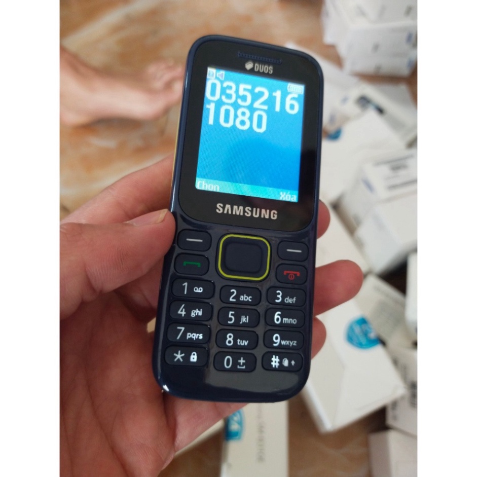 (New 100%)Điện thoại Samsung  SM-B310E ,2 sim 2 sóng loa to song khỏe