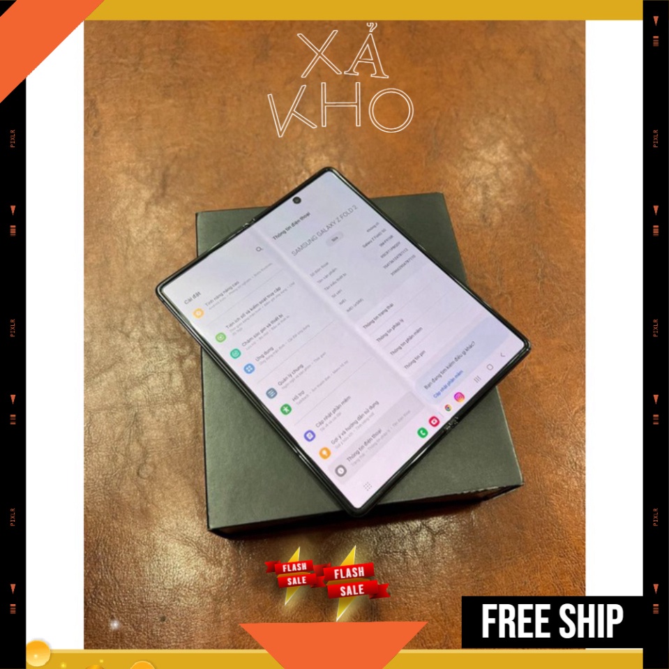Điện thoại Samsung Galaxy Z Fold2 5G 12/256G máy chính hãng fullbox nguyên seal mới
