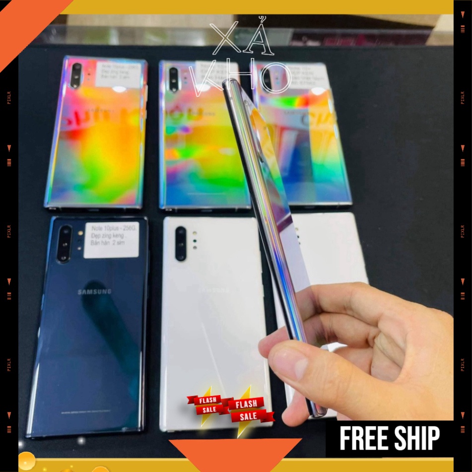 Điện thoại Samsung Note10 plus Ram 12G/256G/ ĐT Galaxy Note10 5G mới