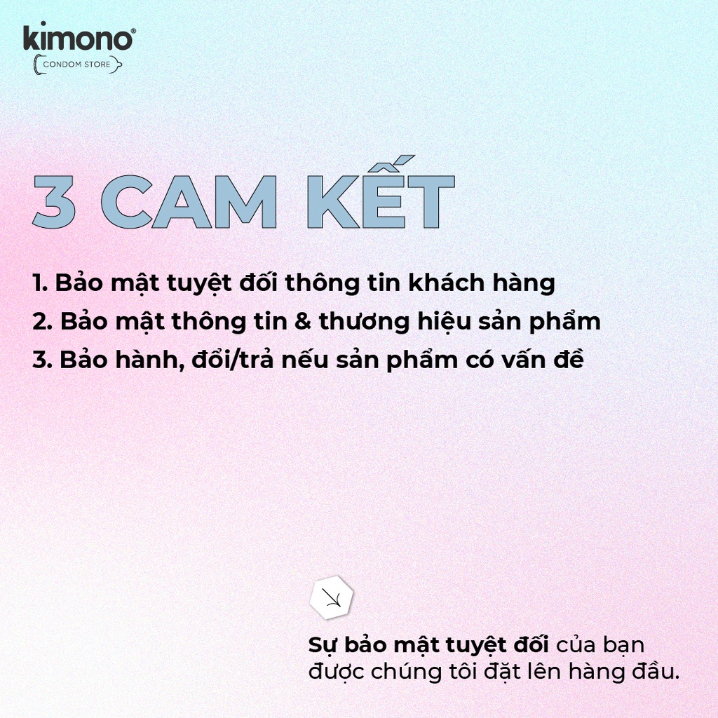 Bao cao su Kimono có gân gai siêu mỏng 0.03mm màu xanh Blue kimono_mall