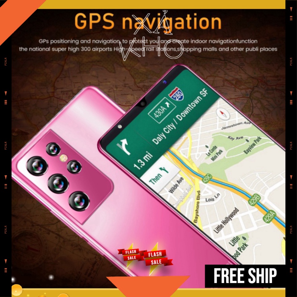 Điện thoại S21 thông minh mới 2022 6GB + 128GB điện thoại android 5g mới