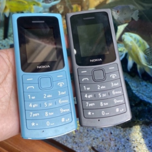 Điện thoại Nokia 11O 4G 2 sim, loa to, sóng khỏe, Pin Trâu - BH12T