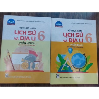 Sách - Combo 2 Vở thực hành Lịch sử và Địa lí 6 (Bộ sách Chân trời sáng tạo)
