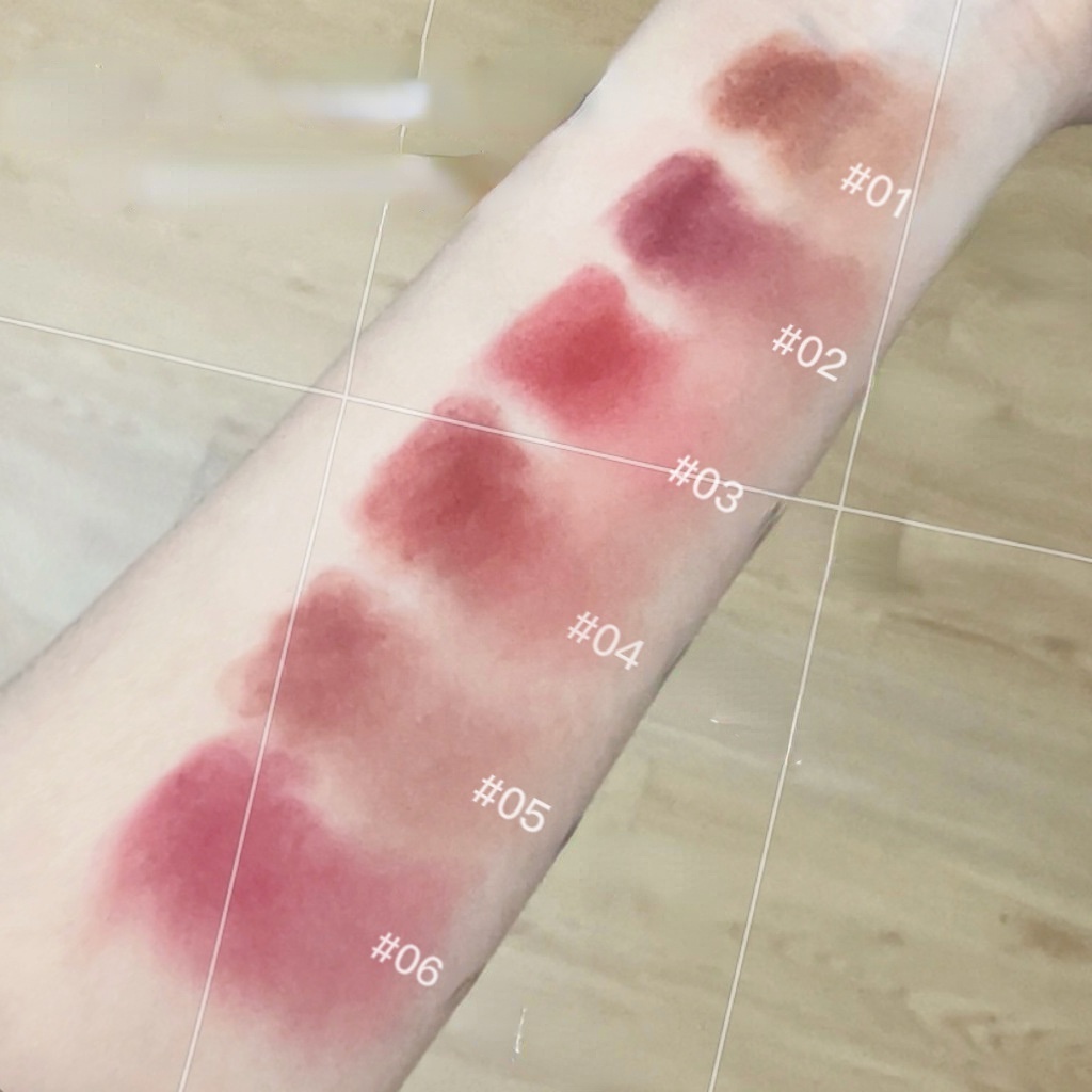 Son Môi  Nhung Lì Mịn Như Sương Lâu Trôi Dưỡng Ẩm Màu Đậu Trà Sữa Dạng Thỏi Hình