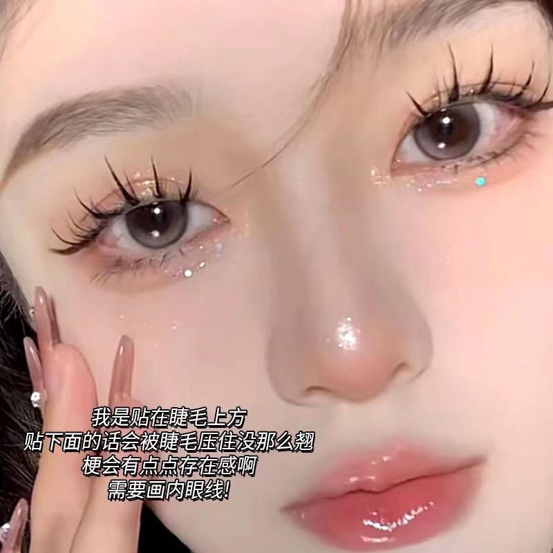 5 Cặp Lông Mi Giả 3D Dày Cong Tự Nhiên Phong Cách Âu Mỹ Cho Người Mới Bắt Đầu Búp Bê