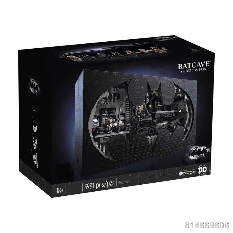 Tương thích với LEGO Siêu Anh Hùng Batman Batcave Shadow Box 76252 bé trai lắp ráp khối xây dựng đồ chơi trẻ em