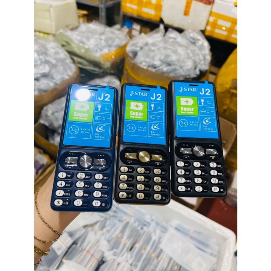Điện Thoại  J-Star J2,J3,J 4G Loa To Pin Trâu Fullbox BH 12T