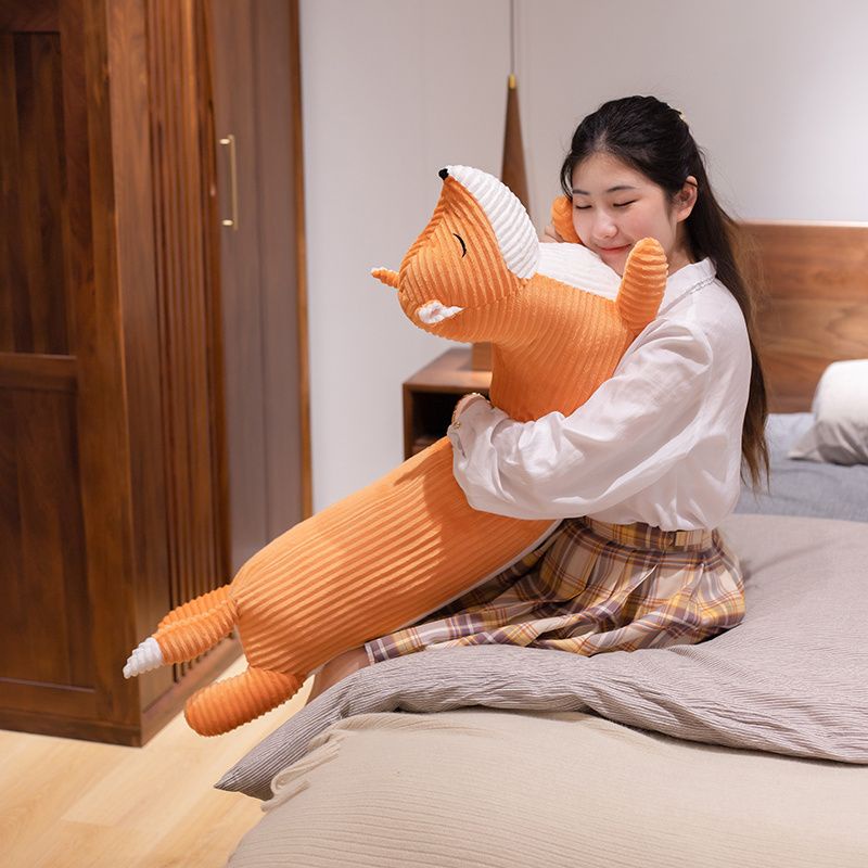 Gối Ôm Dài Hình Động Vật Dễ Thương Dùng Làm Quà Tặng Sinh Nhật Cho Bé Trai