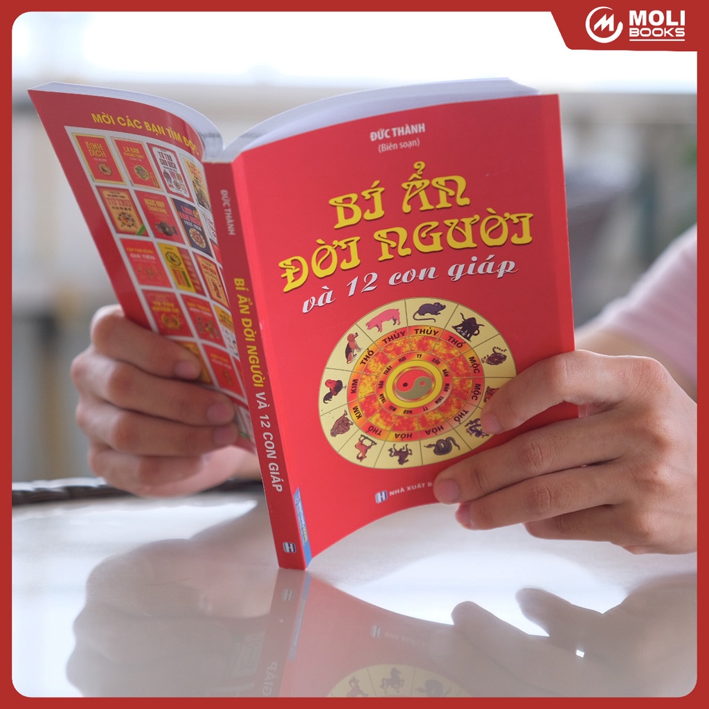 Sách - Bí Ẩn Đời Người Và 12 Con Giáp - Đức Thành