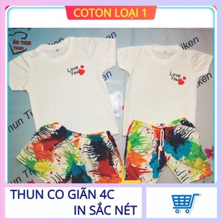 [HOT MẪU MỚI] ÁO THUN ĐÔI, ĐI CHƠI NHÓM, ÁO GIA ĐÌNH IN LOGO LOVE