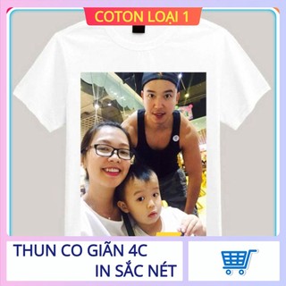 ÁO THUN IN ẢNH TỰ CHỤP THEO YÊU CẦU