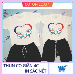 [ HOT ] ÁO THUN GIA ĐÌNH IN DOREMON
