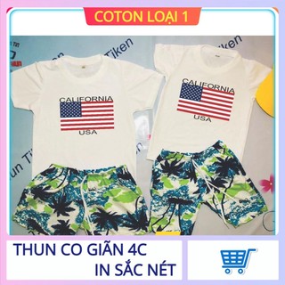 [ HOT ] ÁO THUN NAM NỮ IN HÌNH CỜ USA ĐỦ MÀU + SIZE