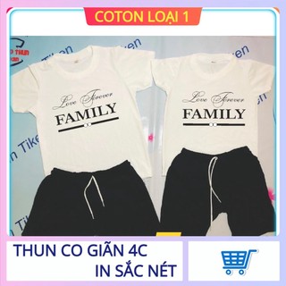 [ HOT ] ÁO THUN NAM NỮ IN CHỮ FAMILY